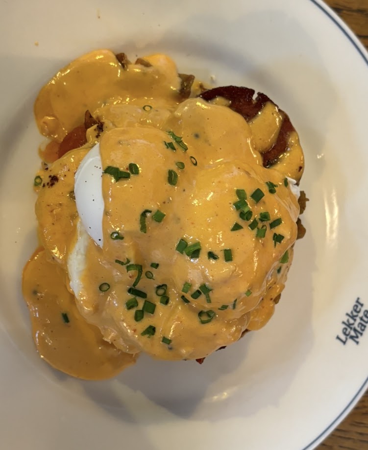 Eggs Benedict at Box Sociaal