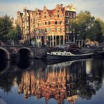 View of papeneiland seen on Private Amsterdam Walking Tour