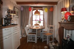 Interior of Amsterdam's Smallest House