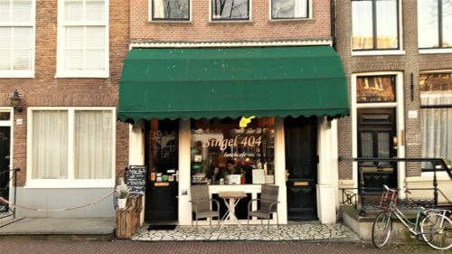 The shop front of Cafe Singel 404