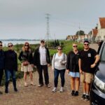 Tour group in Durgerdam on a Private Amsterdam Windmill Tour