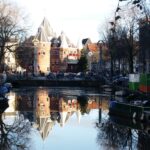 View of De Waag seen on Private Amsterdam Walking Tour