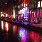 Main canal of the red light district