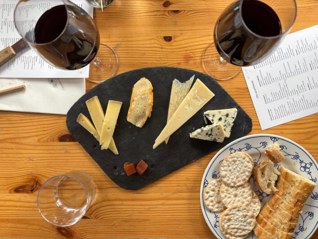 Cheese tasting second platter